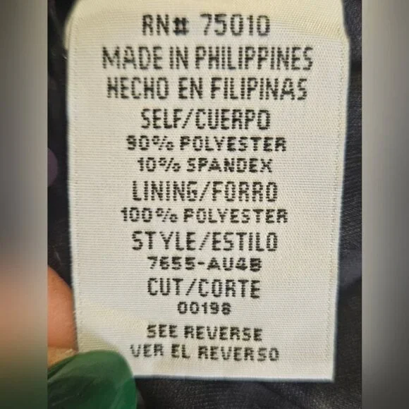 Ricki’s Purple Sequin Cocktail Dress Size 6 Party Sparkle Sleeveless - Picture 7 of 8